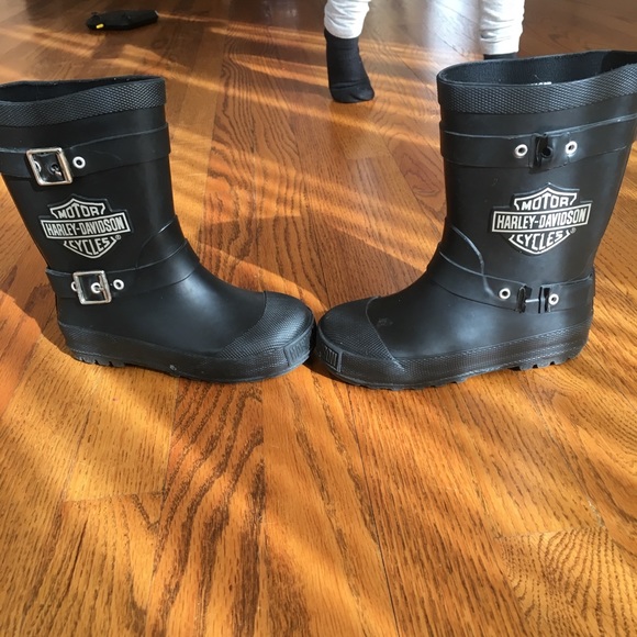harley davidson rain boots
